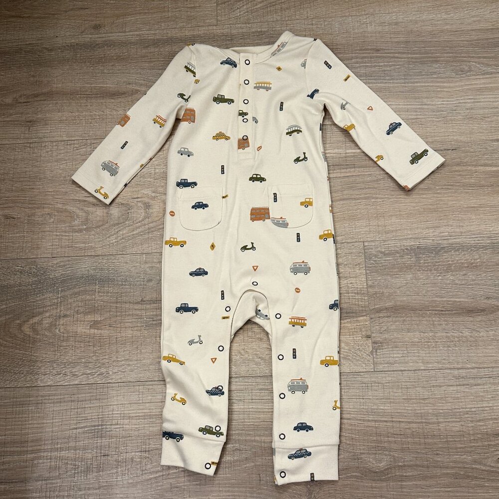 Pehr "Cars & Trucks" Romper